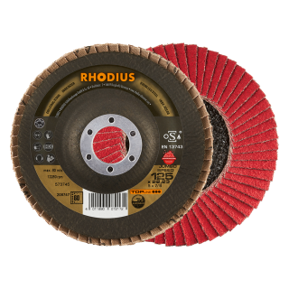 Rhodius Jumbo Speed Extended 125x22,23 Lamelový kotouč Bal. 10