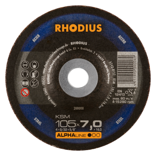Rhodius KSM 105x7,0x16,0 Brusný kotouč Bal. 25