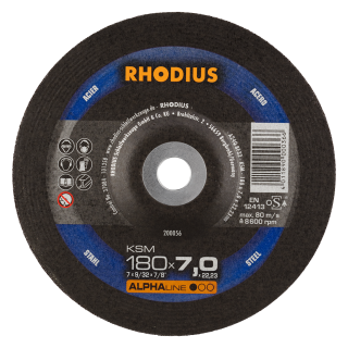 Rhodius KSM 180x7,0x22,23 Brusný kotouč Bal. 10
