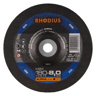 Rhodius KSM 180x8,0x22,23 Brusný kotouč Bal. 10