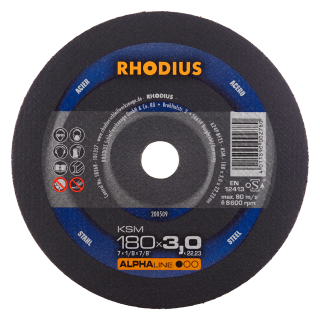 Rhodius KSM 180x3,0x22,23 Řezný kotouč Bal. 25