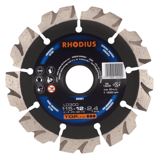 Rhodius LD300 115x12,0x2,4x22,23 Diamantový řezný kotouč Bal. 1