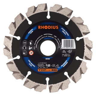 Rhodius LD300 125x12,0x2,4x22,23 Diamantový řezný kotouč Bal. 1