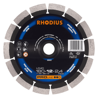 Rhodius LD40 180x12,0x2,4x22,23 Diamantový kotouč Bal. 1