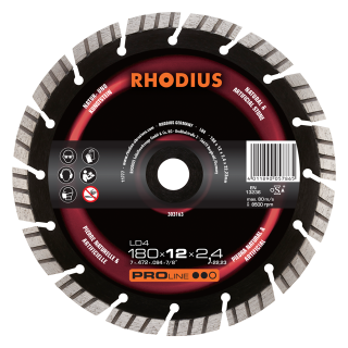 Rhodius LD4 230x12,0x2,4x22,23 Diamantový kotouč Bal. 1