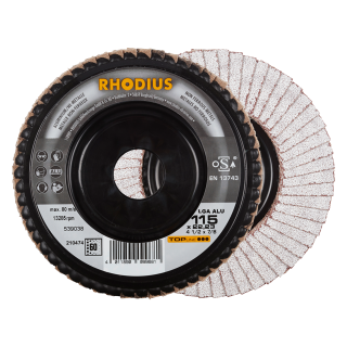 Rhodius LGA ALU 115x22,23 Lamelový kotouč Bal. 10