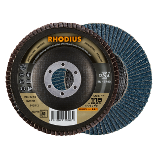 Rhodius LGZ F1 115x22,23 Lamelový kotouč Bal. 10