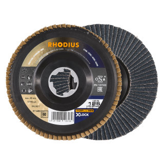 Rhodius LSZ PB X-lock 125x22,23 Lamelový kotouč Bal. 10