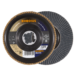 Rhodius LSZ PB X-lock 125x22,23 Lamelový kotouč Bal. 10