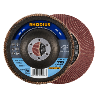 Rhodius LSA F1 115x22,23 Lamelový kotouč Bal. 10