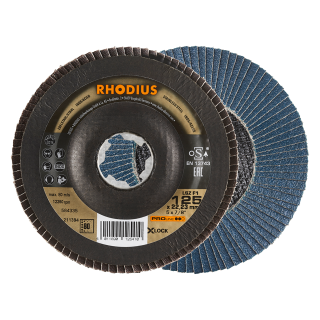 Rhodius LSZ F1 X-lock 125x22,23 Lamelový kotouč Bal. 10