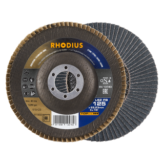 Rhodius LSZ FB 125x22,23 Lamelový kotouč Bal. 10