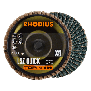 Rhodius LSZ Quick D76 Rychloup. fíbrový kot. Bal. 10