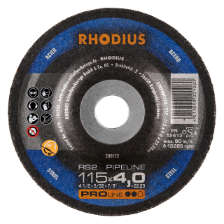 Rhodius RS2 115x4,0x22,23 Brusný kotouč Bal. 25