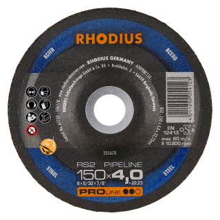 Rhodius RS2 150x4,0x22,23 Brusný kotouč Bal. 25