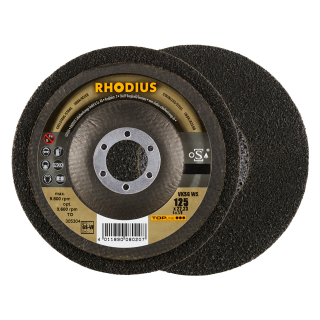 Rhodius VKSG WS 125x22,23 Talíř s kompaktním rounem - rovný Bal. 5