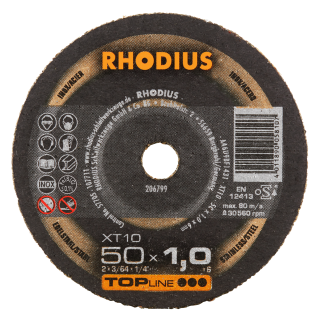Rhodius XT10 Mini 50x1,0x6,00 Řezný kotouč Bal. 50