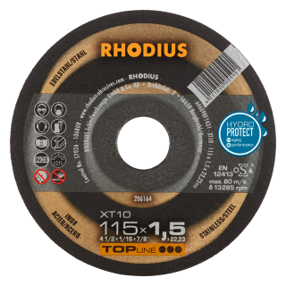 Rhodius XT10 115x1,5x22,23 Řezný kotouč Bal. 50