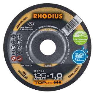 Rhodius XT10 125x1,0x22,23 Řezný kotouč Bal. 50