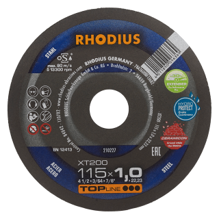 Rhodius XT200 Extended 115x1,0x22,23 Řezný kotouč Bal. 25