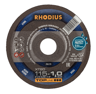 Rhodius XT20 115x1,0x22,23 Řezný kotouč Bal. 50