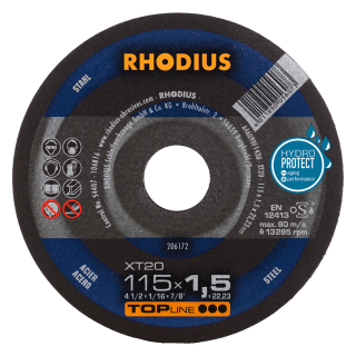 Rhodius XT20 115x1,5x22,23 Řezný kotouč Bal. 50