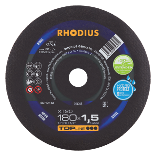Rhodius XT20 180x1,5x22,23 Řezný kotouč Bal. 25