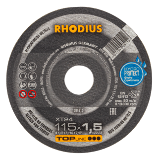Rhodius XT24 115x1,5x22,23 Řezný kotouč Bal. 50
