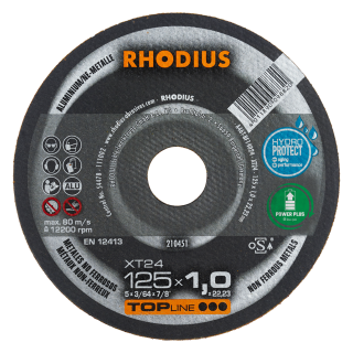Rhodius XT24 125x1,0x22,23 Řezný kotouč Bal. 50