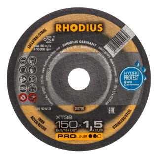 Rhodius XT38 150x1,5x22,23 Řezný kotouč Bal. 25