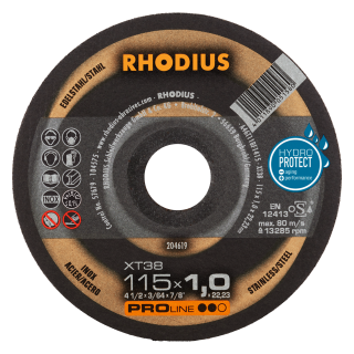 Rhodius XT38 115x1,0x22,23 Řezný kotouč Bal. 50