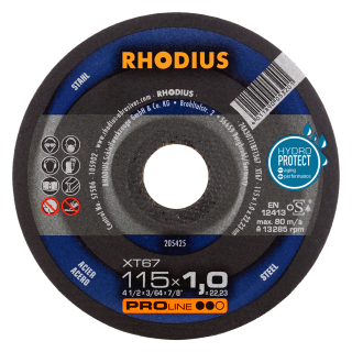 Rhodius XT67 115x1,0x22,23 Řezný kotouč Bal. 50