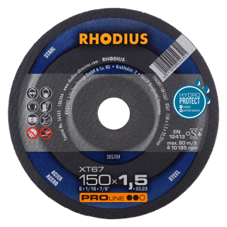 Rhodius XT67 150x1,5x22,23 Řezný kotouč Bal. 25