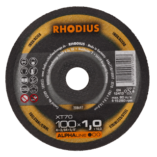 Rhodius XT70 100x1,0x16,00 Řezný kotouč Bal. 50