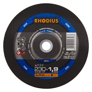 Rhodius XT77 230x1,9x22,23 Řezný kotouč Bal. 25