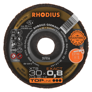 Rhodius XT8 Exact Mini 30x0,8x6,00 Řezný kotouč Bal. 50