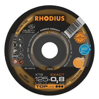 Rhodius XTK8 Exact pack 125x0,8x22,23 Řezný kotouč Bal. 25