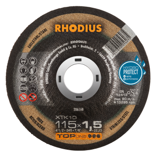 Rhodius XTK10 115x1,5x22,23 Řezný kotouč Bal. 50