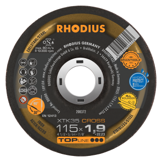 Rhodius XTK35 Cross 115x1,9x22,23 Řezný kotouč Bal. 25