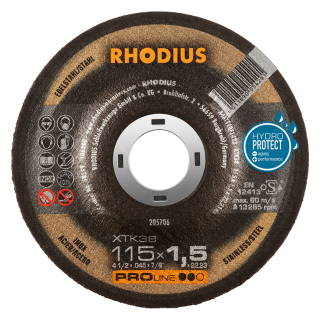 Rhodius XTK38 115x1,5x22,23 Řezný kotouč Bal. 50