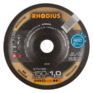 Rhodius XTK38 150x1,0x22,23 Řezný kotouč Bal. 25
