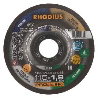 Rhodius XTK69 Multi Cross 115x1,9x22,24 Řezný kotouč Bal. 25