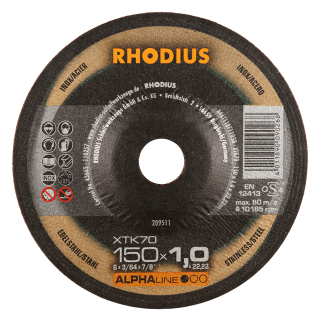 Rhodius XTK70 150x1,0x22,23 Řezný kotouč Bal. 25