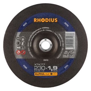 Rhodius XTK77 230x1,9x22,23 Řezný kotouč Bal. 25