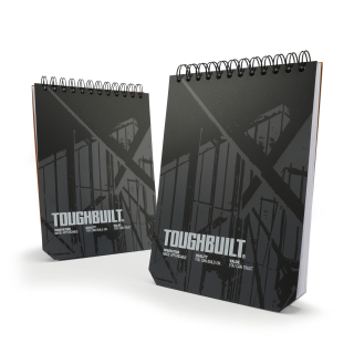ToughBuilt Velký mřížkovaný zápisník - 2 ks
