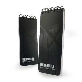 ToughBuilt Střední mřížkovaný zápisník - 2 ks