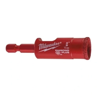 Milwaukee Diamond PLUS vrtáky pro suché/ mokré vrtání 15 MM