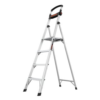 Little Giant - Xtra-Lite Plus 6 - velice lehký a stabilní hliníkový schůdkový žebřík s unikátním organizérem