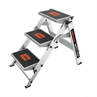 Little Giant - Safety Step 3 - bez madla : profesionální schůdky s protiskluzovou podložkou
