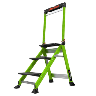 Little Giant - Jumbo Step 3 nevodivé - velice lehké a pohodlné skládací schůdky pro náročné používání